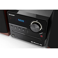 Sharp XL-B517D Hi-Fi Micro System (DAB/FM/CD/MP3/USB) Brun