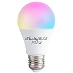 Shelly RGBW Dæmpbar Smart WiFi Pære E27 (9W) Farve