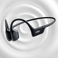 Shokz OpenRun Pro Bone Conduction Bluetooth Over-Ear Hovedtelefon (10 timer) Sort
