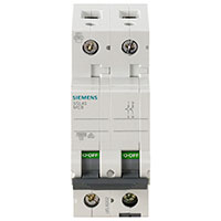 Siemens Automatsikring C 10A (230V-10kA) 1p+N