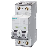Siemens Automatsikring C 10A (400V-10kA) 2p