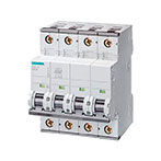 Siemens Automatsikring C 10A (400V-6kA) 3p+N 5SY6610-7