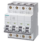 Siemens Automatsikring C 20A (400V-6kA) 3p+N