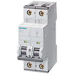 Siemens Automatsikring C 2A (230V-6kA) 1p+N