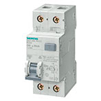 Siemens Kombiafbryder kl. C 16A (230V-6kA) 1p+N 30mA
