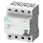 Siemens PFI-afb. B 63A (400V-10kA) 4p 300mA