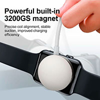 SiGN Apple Watch Oplader 2,5W - 1,2m (USB-C) Hvid