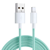 SiGN Boost Lightning kabel 2.4A - 1m (Lightning/USB-A) Grn