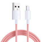 SiGN Boost Lightning kabel 2.4A - 1m (Lightning/USB-A) Pink