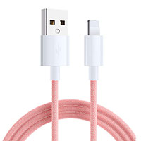 SiGN Boost Lightning kabel 2.4A - 1m (Lightning/USB-A) Pink