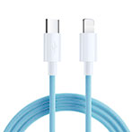 SiGN Boost USB-C kabel 20W - 1m (USB-C/Lightning) Blå