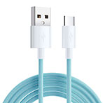 SiGN Boost USB-C kabel 3A - 1m (USB-C/USB-A) Blå