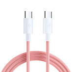 SiGN Boost USB-C kabel 60W - 1m (USB-C/USB-C) Pink