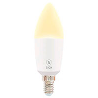 SiGN Smart C37 Dmpbar LED Pre E14 - 4,5W