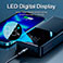 SiGN Super Charge LED Powerbank 20000mAh (2xUSB-A/USB-C) Sort