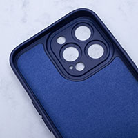 Silicon Magsafe Cover til iPhone 12 (6,1tm) Mrkebl