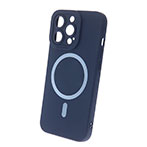 Silicon Magsafe Cover til iPhone 12 Pro (6,1tm) Mørkeblå