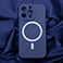 Silicon Magsafe Cover til iPhone 14 Plus (6,7tm) Mrkebl