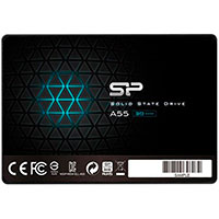 Silicon Power A55 SSD Harddisk 128GB - SATA III