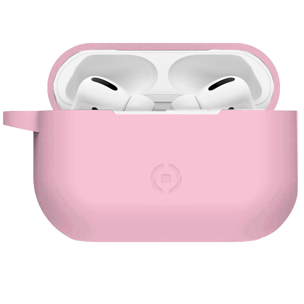 Silikone Apple AirPods (Pro) Pink - Celly