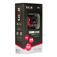 Sjcam SJ5000X Actionkamera m/Tilbehr 4K (22pk) Sort