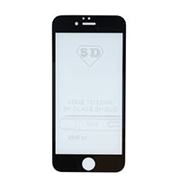 Skrmbeskyttelse iPhone 13 Mini (5D) Sort