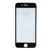 Skrmbeskyttelse iPhone X/XS/11 Pro (5D) Sort
