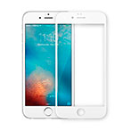 Skærmbeskytter iPhone 8+/7+/6s+/6+ (3D) Hvid - VMax
