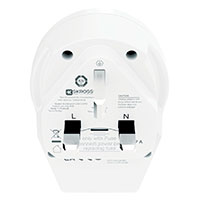 Skross C20PD Rejseadapter m/USB-C (Verden/UK)