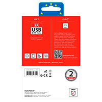 Skross Euro USB Oplader (2xUSB-A)