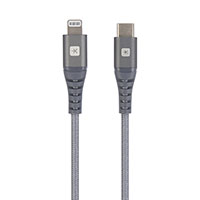 Skross Lightning Kabel 1,2m (USB-C/Lightning) Space Grey