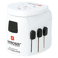 Skross Pro Light Universal Verdens Adapter (2xUSB-A)
