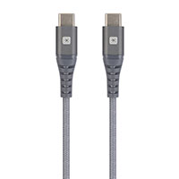 Skross USB-C Kabel 1,2m (USB-C/USB-C) Space Grey