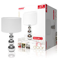 Smartwares Touch+Dim Bordlampe E14 - 43cm (40W) Hvid