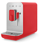 Smeg BCC02RDMEU Fuldautomatisk Espressomaskine m/Mælkeskummer 1350W (1,4L) Rød