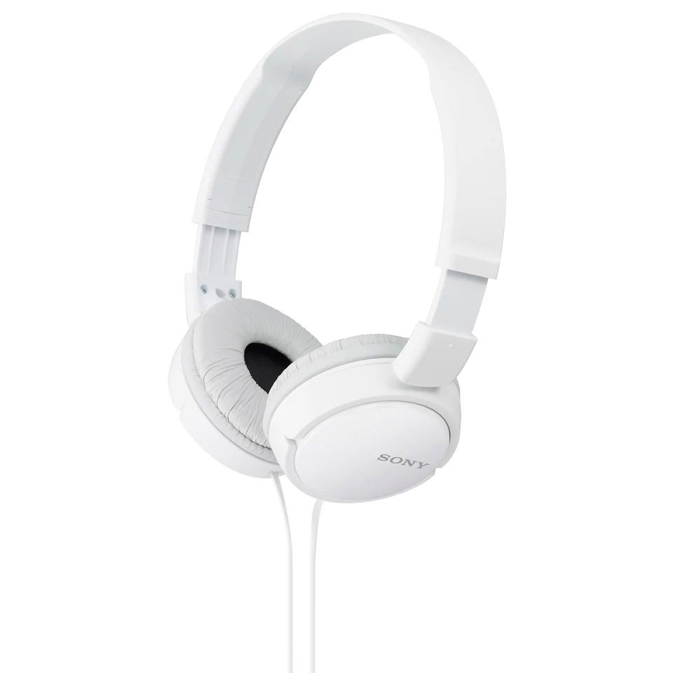 Sony Hovedtelefoner over-ear (Standard) Hvid MDR-ZX110