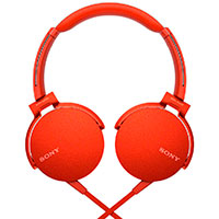 Sony Hovedtelefoner over-ear (Extra Bass) Rød - MDR-XB550AP