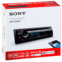 Sony MEX-N7300BD Bilradio m/Bluetooth (USB-A/3,5mm)