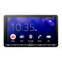 Sony XAV-AX8050D Bilradio m/8,95tm Touchskrm (Bluetooth/USB/MP3/DAB+/RDS/CarPlay/Android Auto)