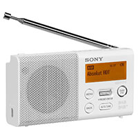 Sony XDR-P1DBPW DAB+ Radio - Hvid