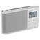 Sony XDR-S41DW DAB+ Radio m/Alam - Hvid
