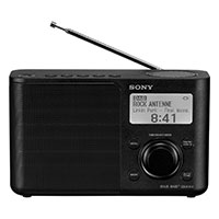 Sony XDR-S61DB DAB+ Radio m/Alarm (3,5mm) Sort