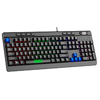 Sparco STEALTH Gaming Tastatur m/RGB - 1,5m (Membran)