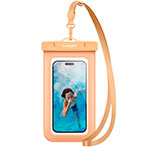 Spigen A601 Aqua Shield Vandtt Taske t/Smartphones - Apricot