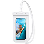 Spigen A601 Aqua Shield Vandtt Taske t/Smartphones - Hvid