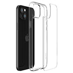 Spigen Air Skin Hybrid Cover t/iPhone 15 - Crystal Clear