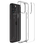 Spigen Air Skin Hybrid Cover t/iPhone 15 Pro Max - Crystal Clear