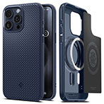 Spigen Armor Cover t/iPhone 15 Pro Max (MagSafe) Navy