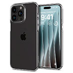 Spigen Crystal Flex Cover t/iPhone 15 Pro Max (TPU) Crystal Clear