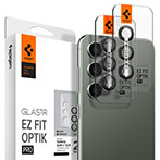 Spigen EZ Fit Optik Pro Kamerabeskyttelsesglas t/Samsung Galaxy S23/Galaxy S23+ (Sort) 2pk
